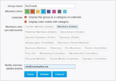 member events